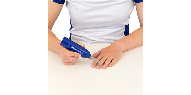 AFH Mini-Vibrator 8.0 Deluxe in Anwendung